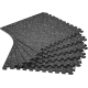 Мат-пазл DualMat 60×60×1,2 (чорний/білі вкраплення) — 1 шт