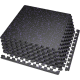 Мат-пазл DualMat 60×60×2 см (чорний/фіолетові вкраплення) — 1 шт