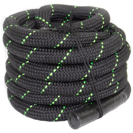Канат тренувальний для кросфіта 9м Battle Rope  WCG 38х9