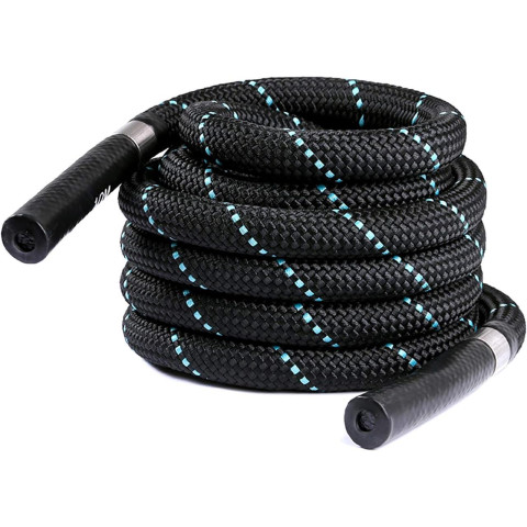 Канат тренувальний для кросфіта 12м Battle Rope  WCG 38х12