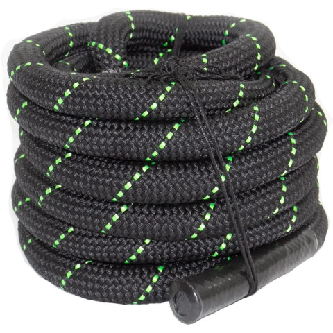 Канат тренувальний для кросфіта 12м Battle Rope  WCG 38х12