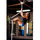 Канат тренувальний для кросфіта 15м Battle Rope White WCG 50х15