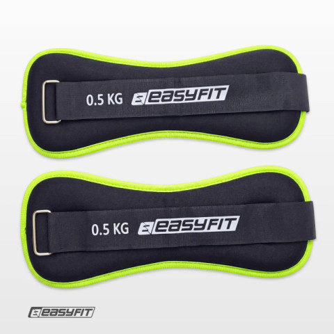Обтяжувачі EasyFit Comfort 0,5 кг для ніг та рук з металом (пара)