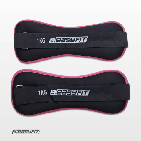 Обтяжувачі EasyFit Comfort 1 кг для ніг та рук з металом (пара)