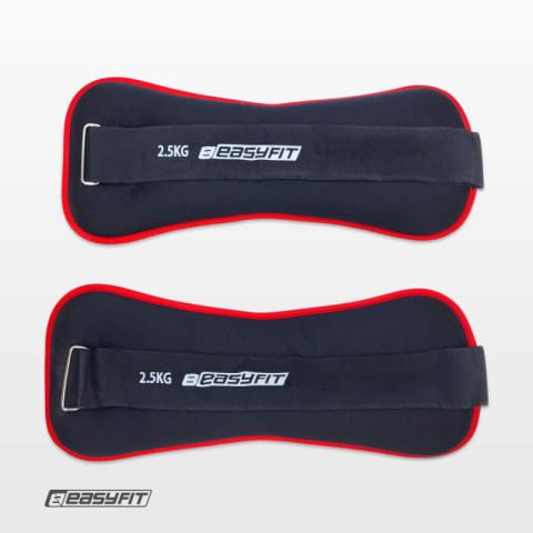 Обтяжувачі EasyFit Comfort 2,5 кг для ніг та рук з металом (пара)