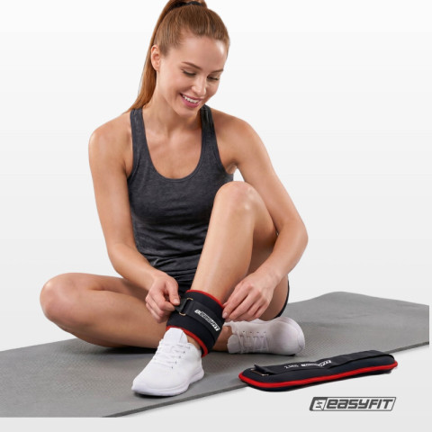 Обтяжувачі EasyFit Comfort 2,5 кг для ніг та рук з металом (пара)